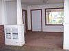 View of front doorway and living room