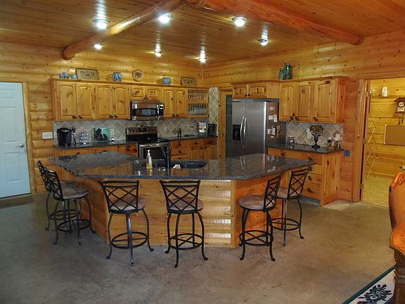 Open concept kitchen