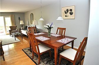 Dining Room Open to Living Room
