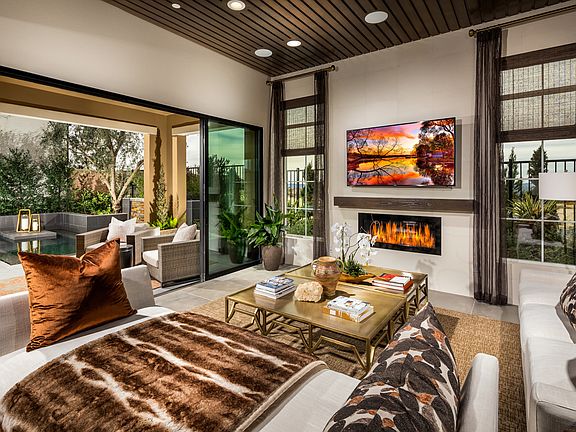 Great room with views to the luxury outdoor living space