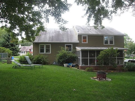 rear of house