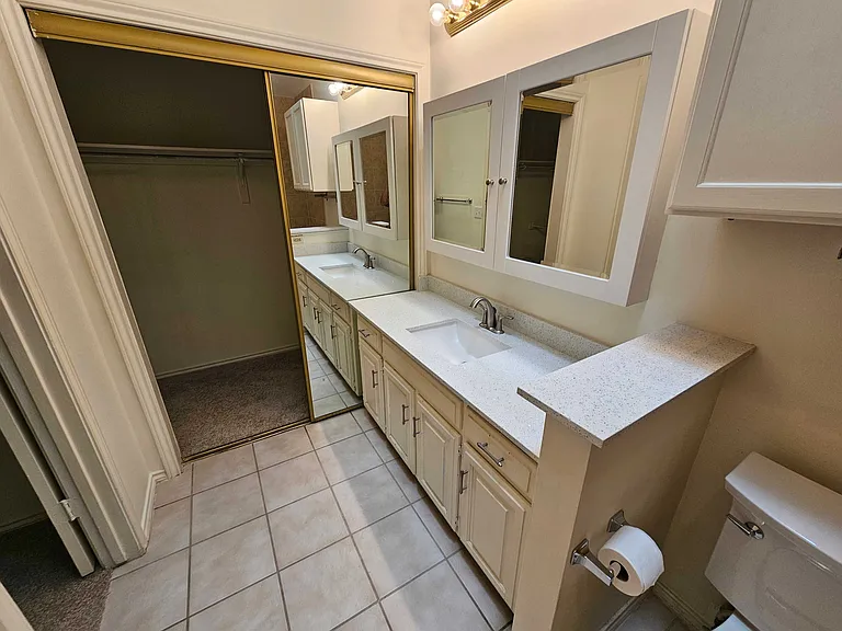 New vanity countertop