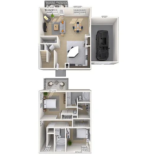 Floor plan Farraday