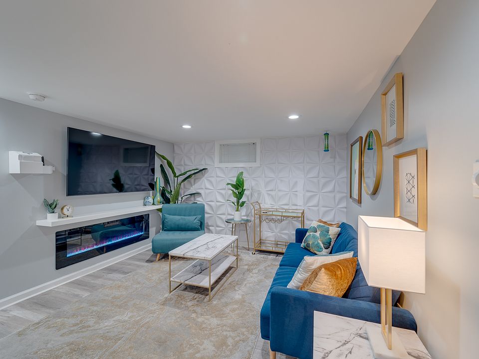 There is a gorgeous living room to relax and unwind.