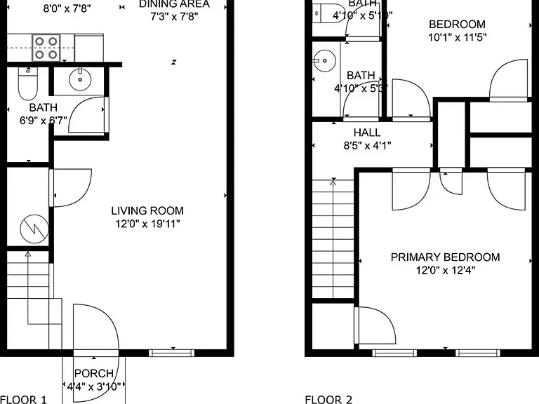 TOWNHOMES w/ W/D INCLUDED! Gated 2 Bed / 1.5 Bath Townhomes near Shelby Dr! — Photo 19