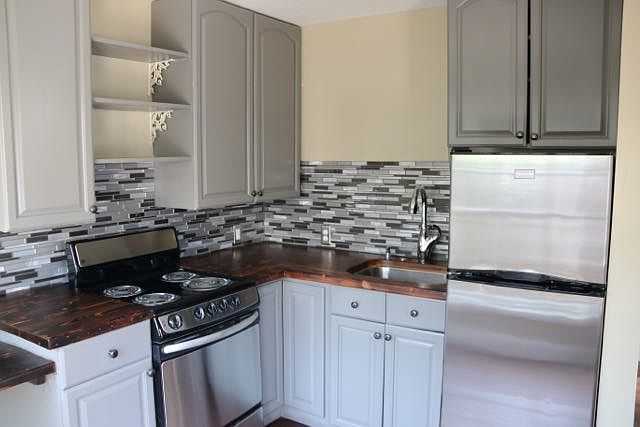 Custom kitchen with SS appliances