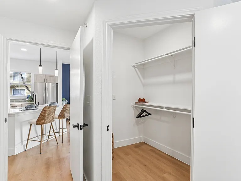 Spacious Walk-in Closets in Select Layouts