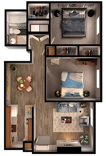 Floor plan Brookfield