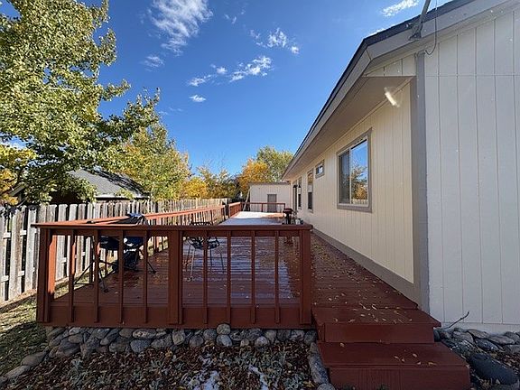 Oversized back deck
