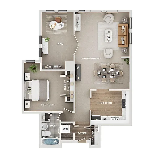 Floor plan A17 Deluxe