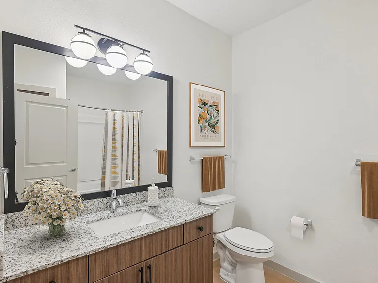 Virtually Staged Bathroom