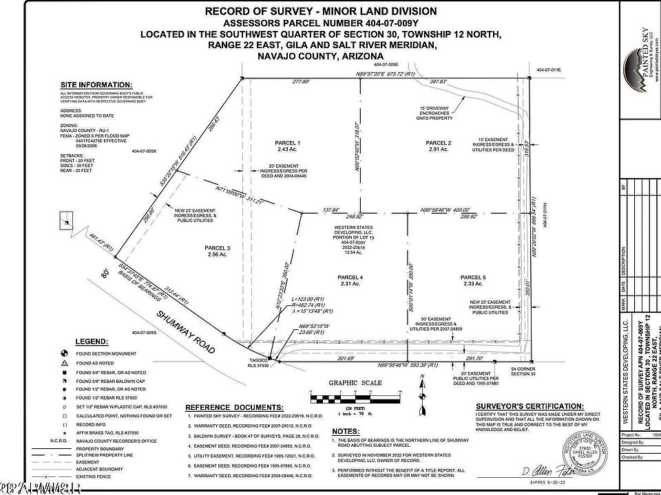 0 Shumway Rd LOT 2, Taylor, AZ 85939 MLS 6550935 Zillow