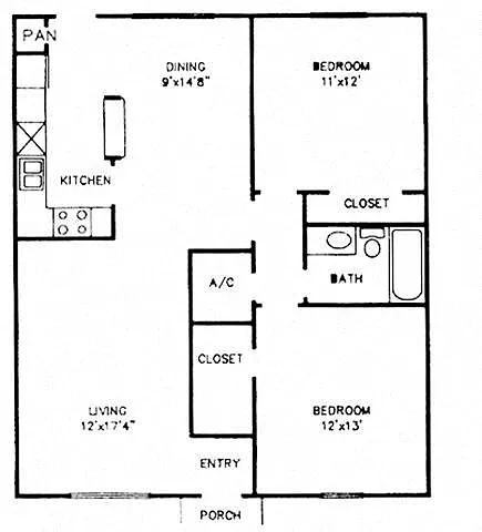 Floor plan B