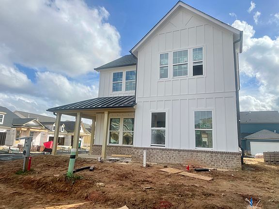 Front Elevation Construction Progress Your new home at 4482 Bideford Street.