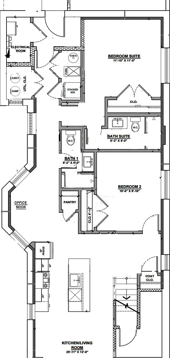 2 bed, $2,885 — Photo 3
