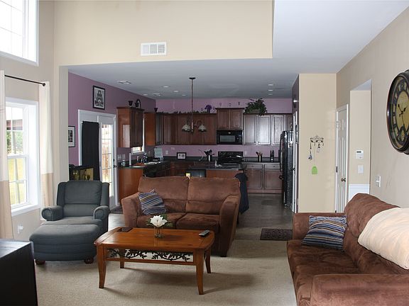 Living room and Kitchen