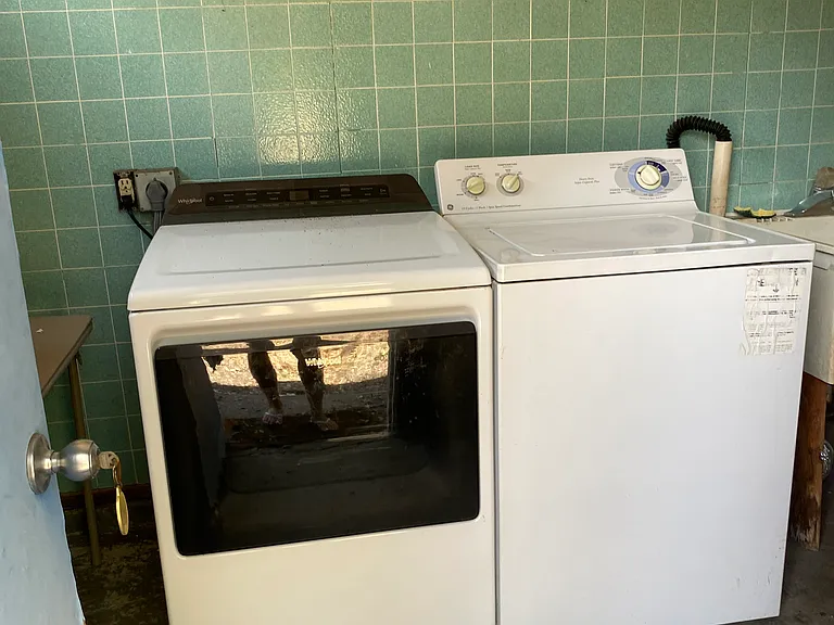 Laundry room.