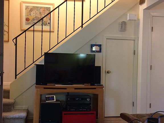 Living area downstairs - beds & bath upstairs