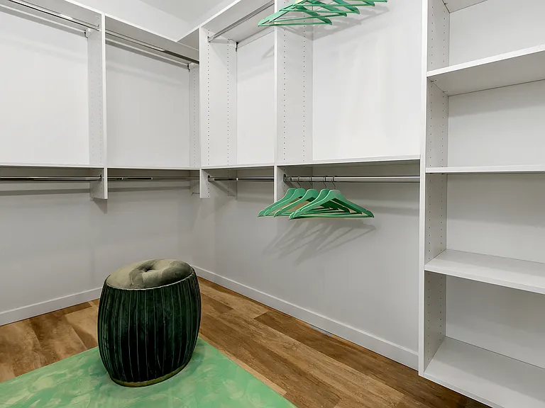 closet at The Blonde apartments