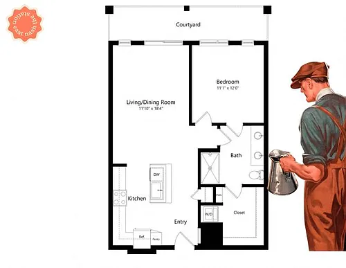 Floor plan A3-C