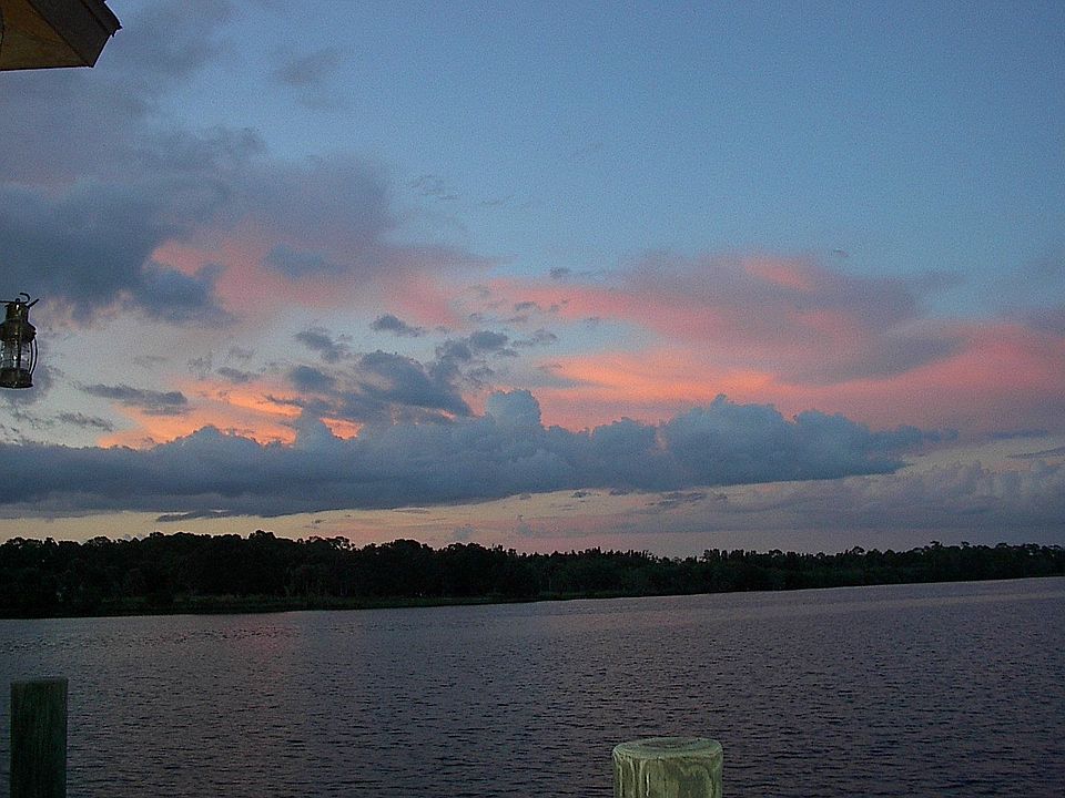 Sunset off the dock