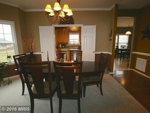 Dining Room with bay window