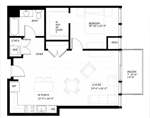 Floor plan A11