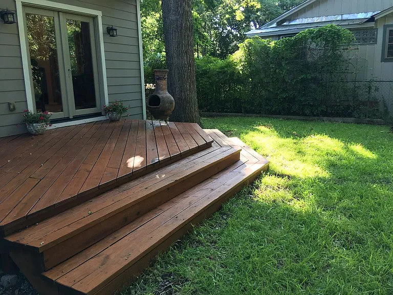 Deck off Master Bedroom