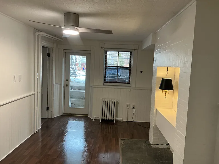 Doorway to patio in bedroom