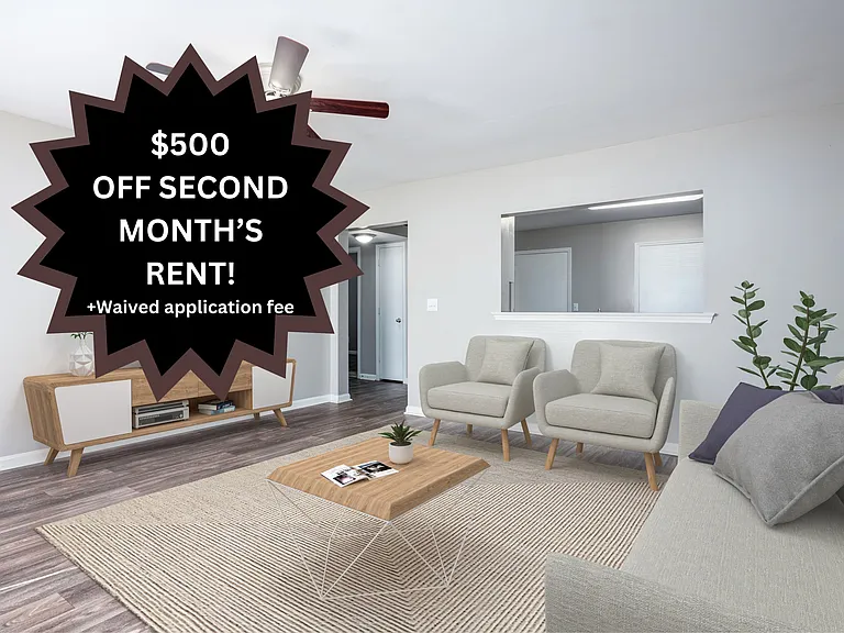 Elevate your living at Morgan Place Apartments, featuring modern interiors and stylish furnishings. Enjoy $500 off your second month's rent with approved applications. Explore your new home and take advantage of this limited-time offer today!