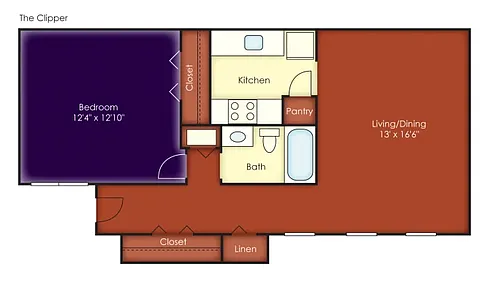 Floor plan The Clipper