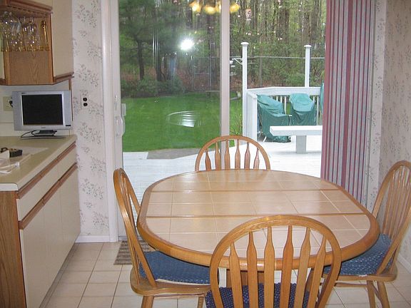 Eat in Kitchen with Sliders to Huge Deck 