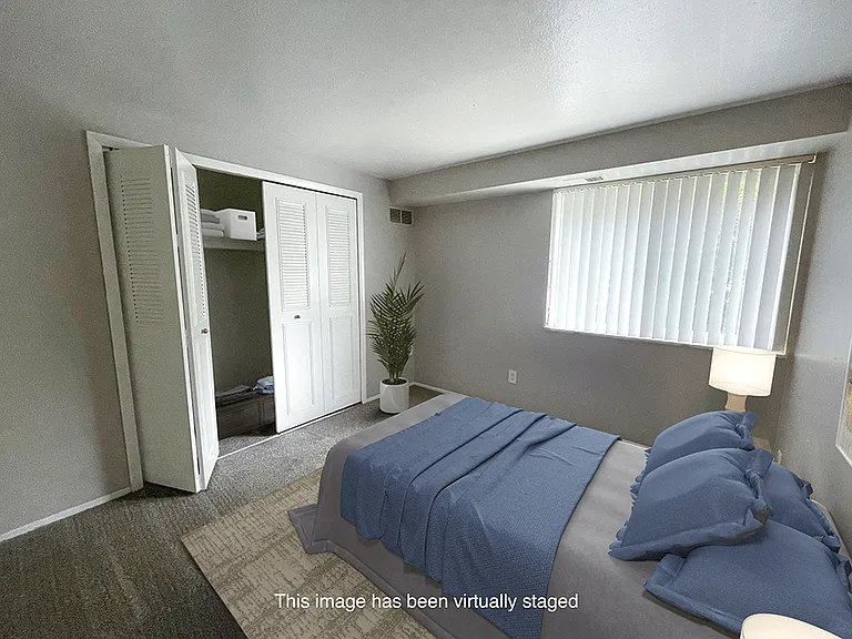 Bedroom with Large Closet