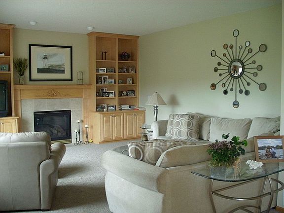 Main floor family room with gas F.P.