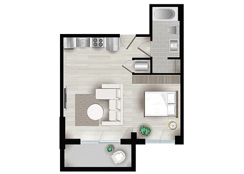 Floor plan Attalea