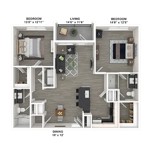 Floor plan B3