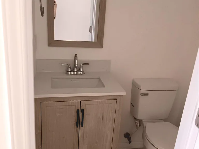 Downstairs half-bath