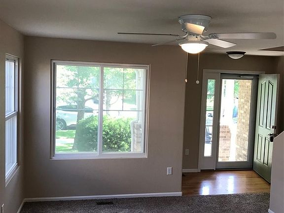 Front entrance into living room