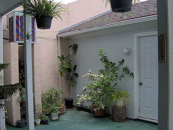 Garage Entry through Atrium
