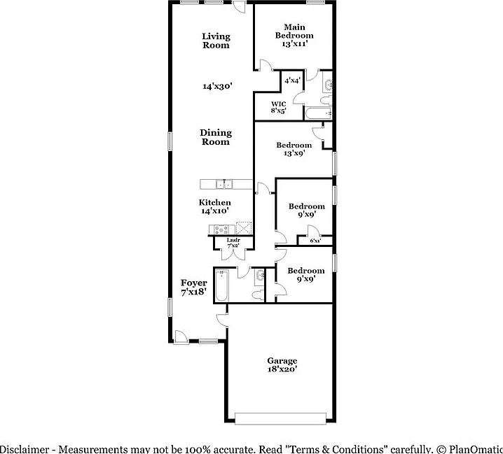 4 bed, 2.0 bath, 1697 sqft, $1,705 — Photo 2