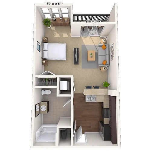 Floor plan Amsterdam