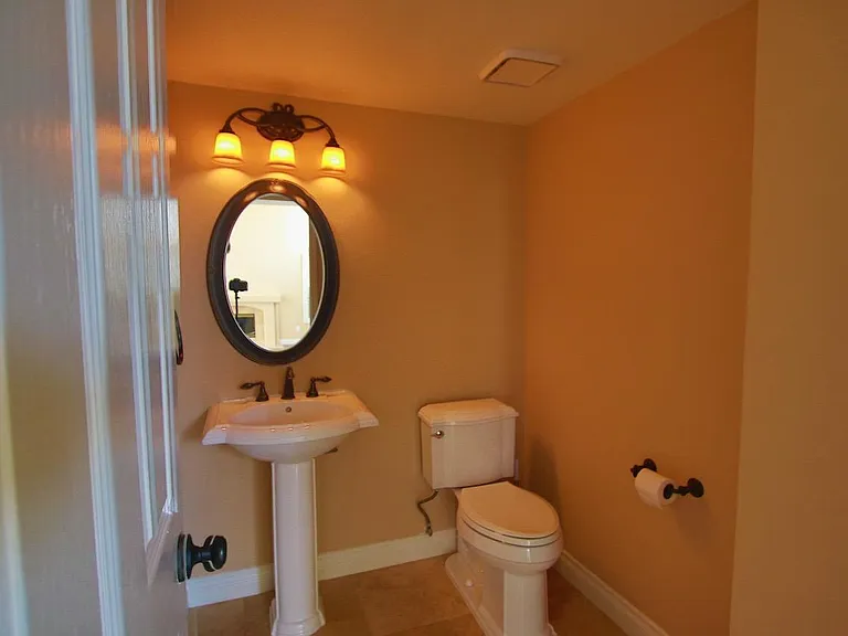 Downstairs half bathroom