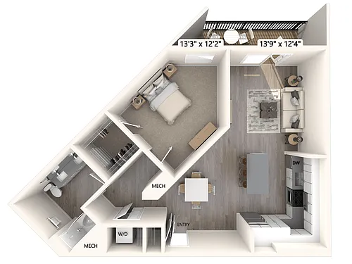 Floor plan A22U