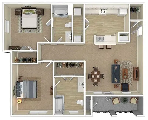 Floor plan Coral