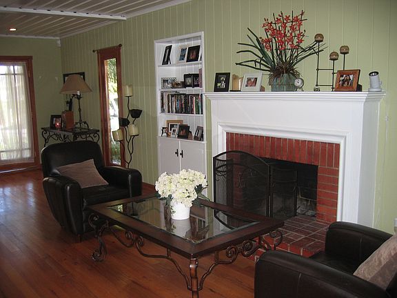 Quaint late '40's classic fireplace