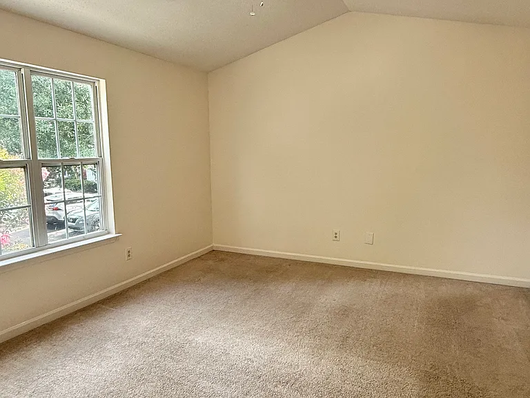 Spacious primary suite
