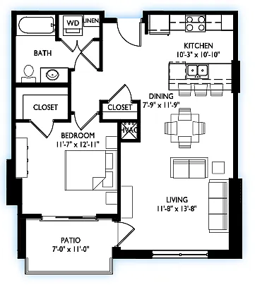 Floor plan 306
