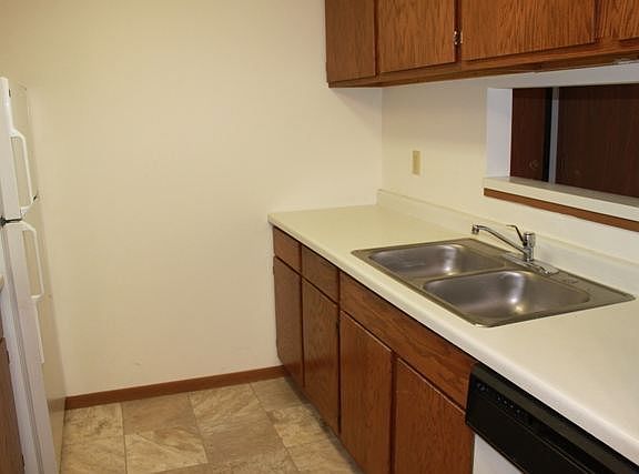 Country villa lower kitchen close view