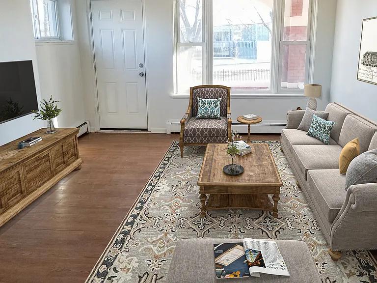 Large living area with Outdoor porch!