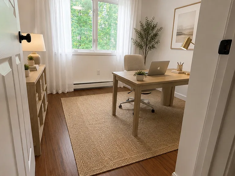 Bedroom #2 (shown here as home office)